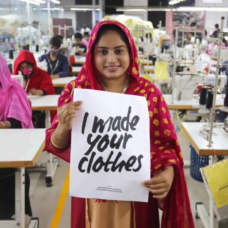 Ninety Percent shares the story of #whomadeyourclothes featuring Nurjahan Khatun