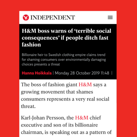 OPINION: An Open Letter to Karl-Johan Persson, CEO of H&M